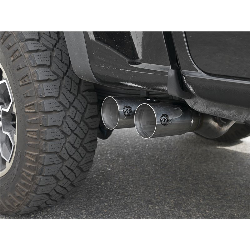 aFe POWER | MACH Force-Xp 3in 409 SS Cat-Back w/Polished Tip - Colorado / Canyon 3.6L 2017-2020