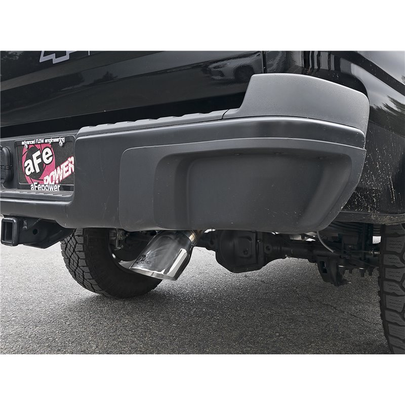 aFe Power | MACH Force-Xp 3 IN 409 Stainless Cat-Back Hi-Tuck Exhaust System w/Polished Tip - Colorado / Canyon 2.5L / 3.6L 2...