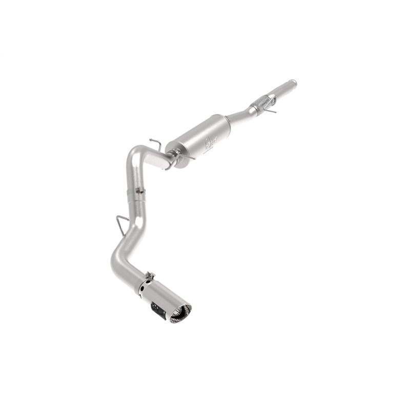 aFe POWER | Apollo GT Series 4in 409 SS Cat-Back w/Polish Tip - Silverado 1500 / Sierra 1500 6.2L 2014-2018