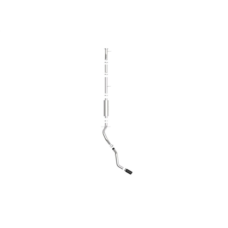 aFe POWER | Apollo GT Series 4in 409 SS Cat-Back w/Black Tip - Silverado 2500 HD / Silverado 3500 HD / Sierra 2500 HD / Sierra 3