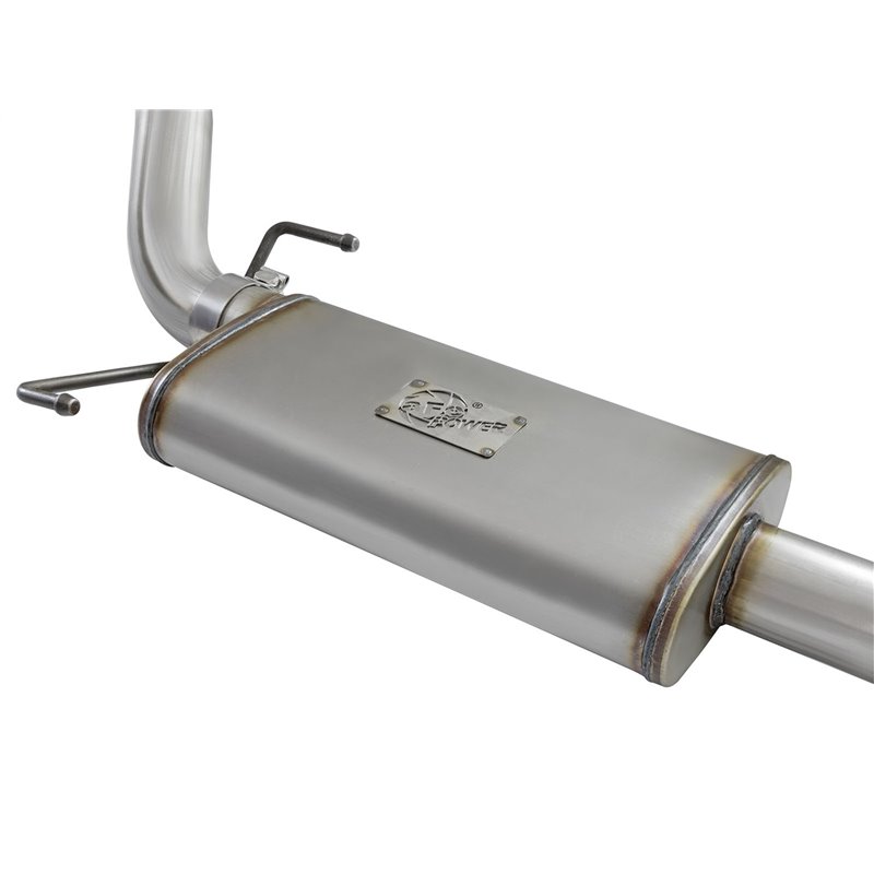 aFe Power | MACH Force-Xp 3 IN 409 Stainless Steel Cat-Back Exhaust System w/Polished Tip - FJ Cruiser 4.0L 2007-2014 aFe POW...