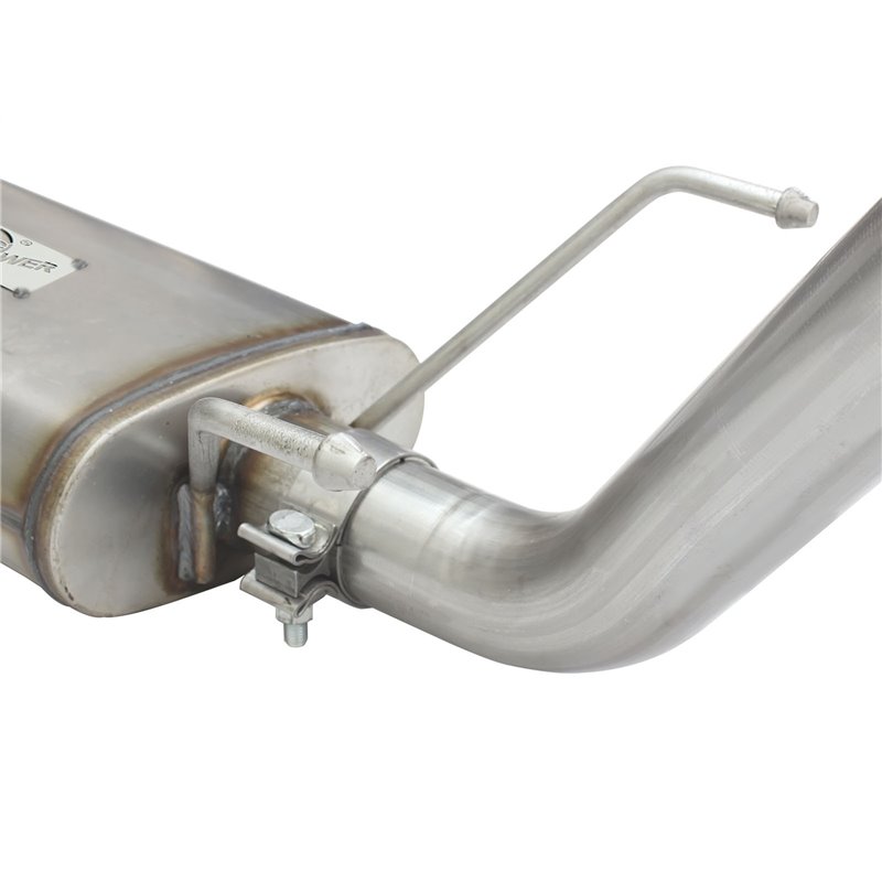 aFe Power | MACH Force-Xp 2-1/2in 409 Stainless Steel Cat-Back Exhaust System w/Polished Tip - Tacoma Base / Pre Runner 2.7L ...