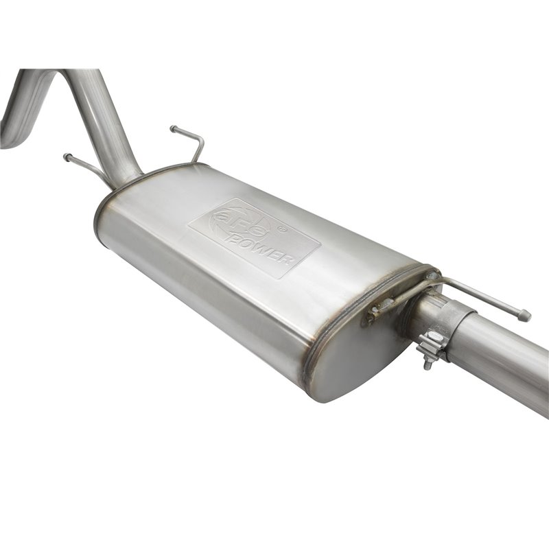 aFe Power | MACH Force-Xp 3 IN 409 Stainless Steel Cat-Back Exhaust System w/Black Tip - Tacoma / Tundra 3.5L / 5.7L 2016-202...
