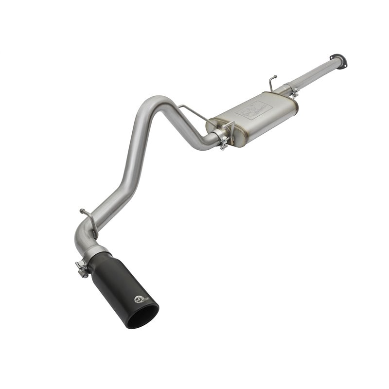 aFe Power | MACH Force-Xp 2-1/2in 409 Stainless Steel Cat-Back Exhaust System w/Black Tip - Tacoma Base / Pre Runner 2.7L 200...