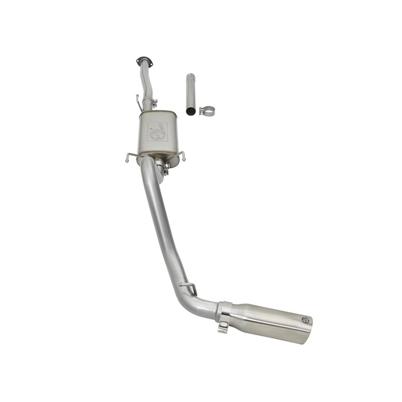 aFe Power | MACH Force-Xp 2-1/2in 409 Stainless Steel Cat-Back Exhaust System w/Polished Tip - Tacoma Base / Pre Runner 2.7L ...
