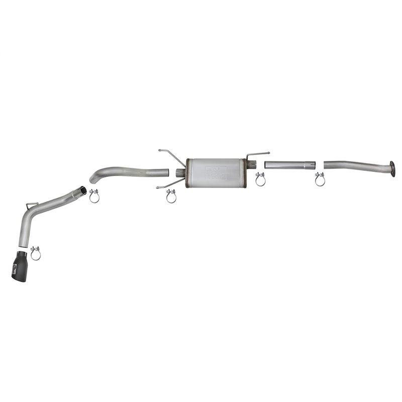 aFe POWER | MACH Force-Xp 2-1/2 in 304 SS Cat-Back w/Black Tips - Tacoma 2.7L / 3.5L 2016-2021