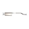 aFe Power | ROCK BASHER 2-1/2 IN 409 Stainless Steel Cat-Back Exhaust System - Tacoma 2.7L / 3.4L 1999-2004 aFe POWER Cat-Bac...