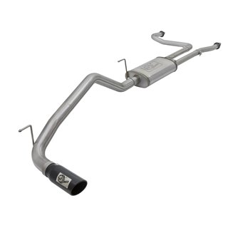 aFe Power | MACH Force-Xp 2-1/2in. Cat-Back Exhaust System w/Black Tip - Titan / XD 5.6L 2017-2021 aFe POWER Cat-Back Exhausts