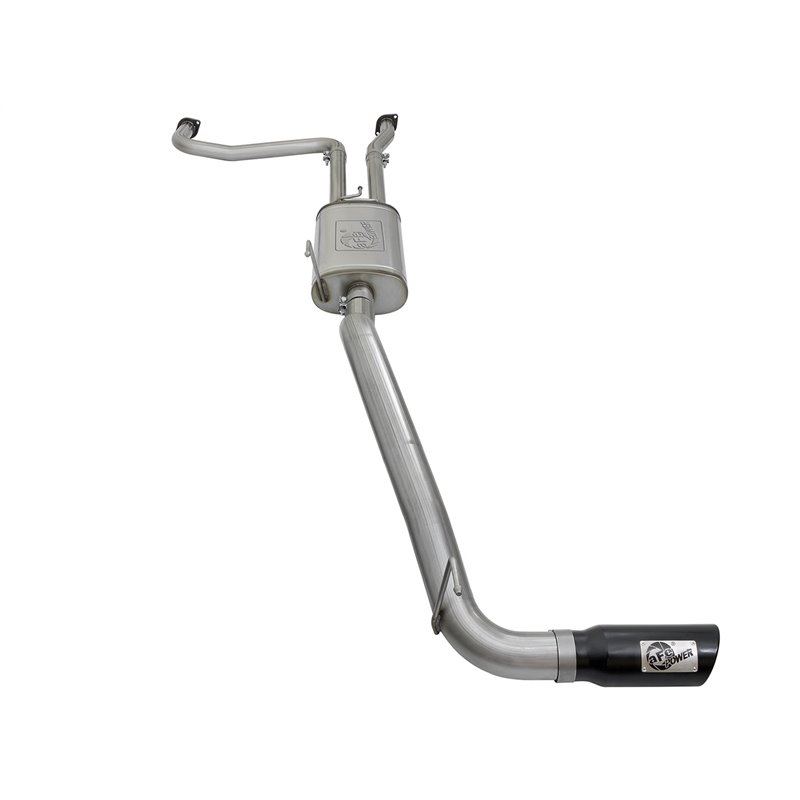 aFe Power | MACH Force-Xp 2-1/2in. Cat-Back Exhaust System w/Black Tip - Titan / XD 5.6L 2017-2021 aFe POWER Cat-Back Exhausts