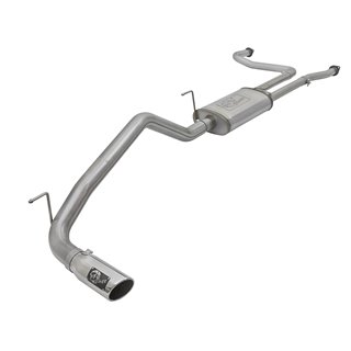 aFe POWER | MACH Force-Xp 2-1/2in. Cat-Back w/Polished Tip - Titan / Titan XD 5.6L 2017-2021