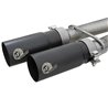 aFe POWER | Rebel Series 2-1/2in. Cat-Back w/Black Tip - Titan / Titan XD 5.6L 2017-2021