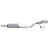 aFe Power | Rebel Series 2-1/2 IN 409 Stainless Steel Cat-Back Exhaust System w/Polished Tip - Wrangler (JK) / Wrangler (JL) ...