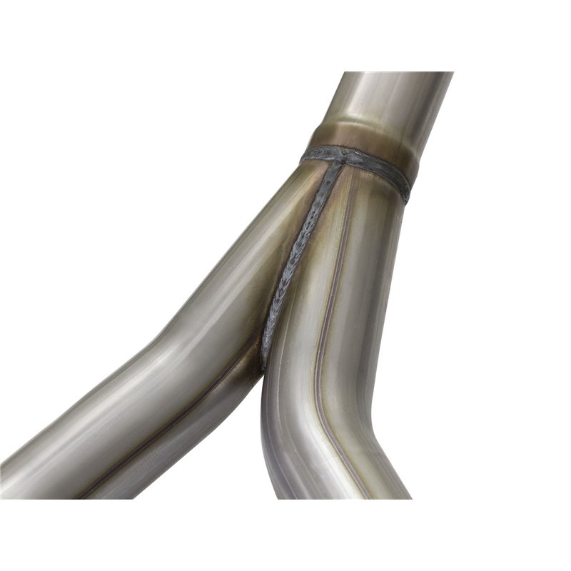 aFe Power | Rebel Series 2-1/2 IN 409 Stainless Steel Cat-Back Exhaust System w/Black Tip - Wrangler (JK) / Wrangler (JL) 3.6...