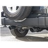 aFe Power | Rebel Series 2-1/2 IN 409 Stainless Steel Axle-Back Exhaust System w/Black Tips - Wrangler (JK) / Wrangler (JL) 3...