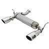 aFe Power | Rebel Series 2-1/2 IN 409 Stainless Steel Axle-Back Exhaust w/Polished Tips - Wrangler (JK) / Wrangler (JL) 3.6L ...