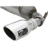 aFe POWER | Rebel Series 2-1/2in 409 SS Axle-Back w/Polished Tips - Wrangler (JK) 3.6L / 3.8L 2007-2018