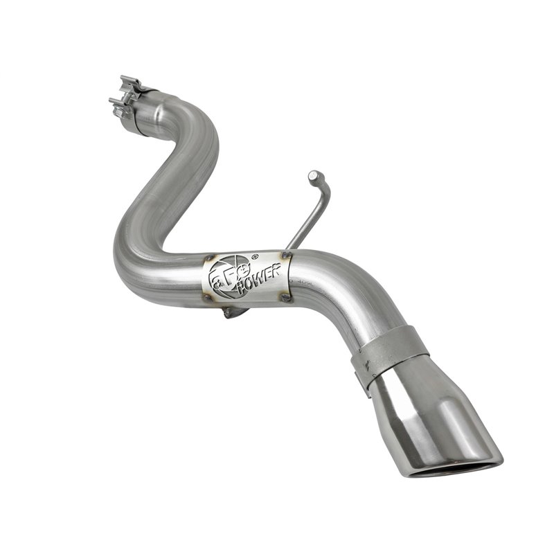 aFe Power | MACH Force-Xp 409 Stainless Steel Axle-Back Exhaust System w/Polished Tip - Wrangler (4xe) / Wrangler (JL) 2.0T /...