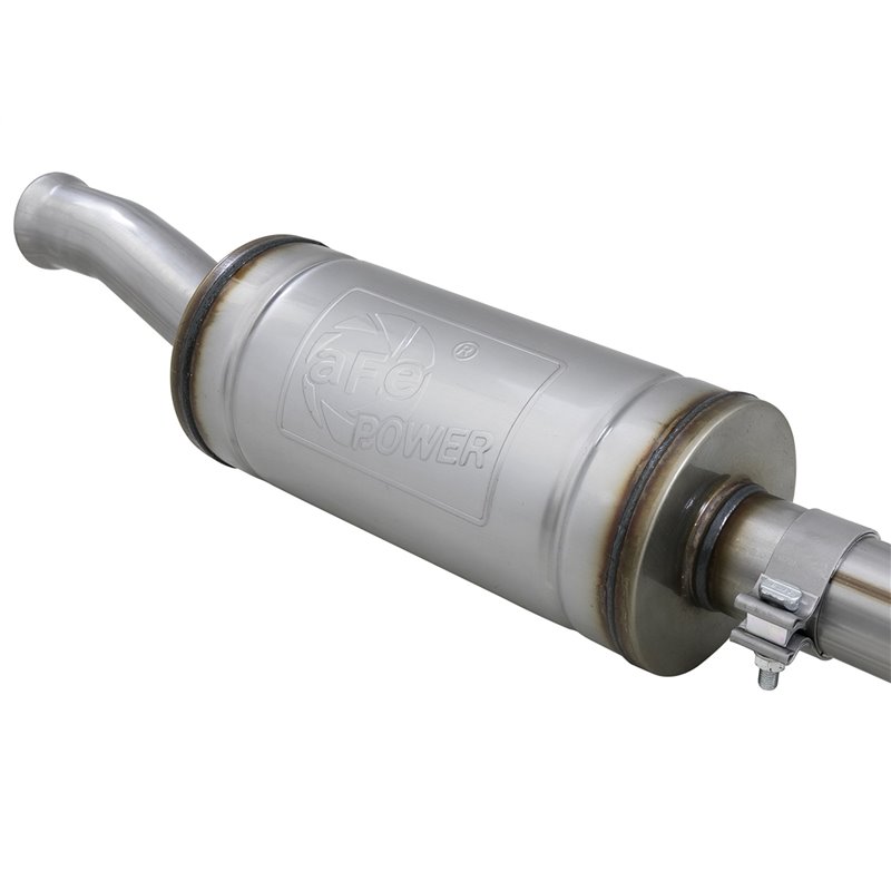 aFe POWER | MACH Force-Xp 2-1/2in 409 SS Axle-Back Hi-Tuck Polished Tip - Wrangler (JL) 2.0T / 3.6L 2018-2021