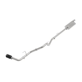 aFe POWER | Apollo GT Series 2-1/2in SS Cat-Back w/Black Tip - Gladiator 3.6L 2020-2021