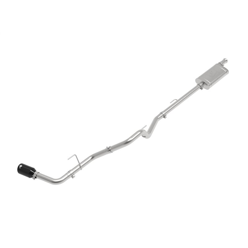 aFe POWER | Apollo GT Series 2-1/2in SS Cat-Back w/Black Tip - Gladiator 3.6L 2020-2021