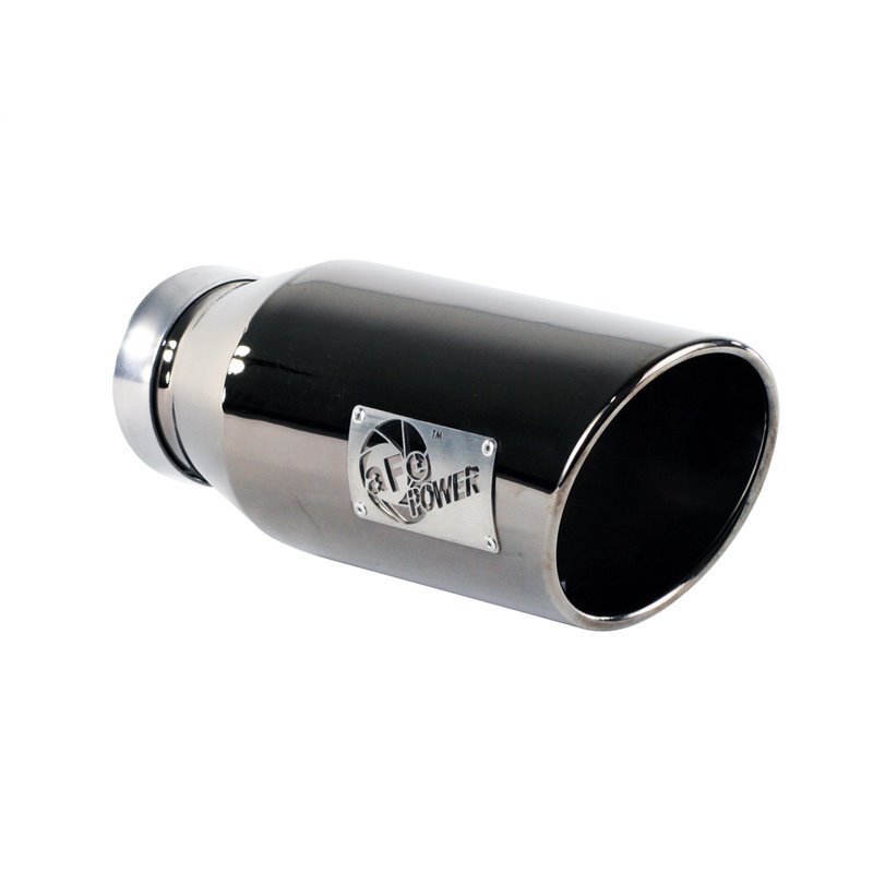 aFe POWER | MACH Force-Xp 409 SS Clamp-on Exhaust Tip Black Chrome