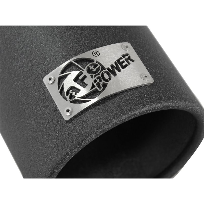 aFe Power | MACH Force-Xp 409 Stainless Steel Clamp-on Exhaust Tip Black aFe POWER Exhaust Tip