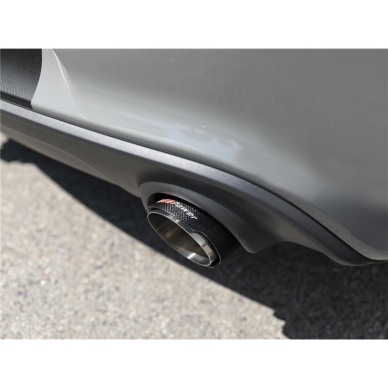 aFe Power | MACH Force-Xp 4-1/2 IN Carbon Fiber OE Replacement Exhaust Tips - Charger 6.2L / 6.4L 2015-2023 aFe POWER Exhaust...