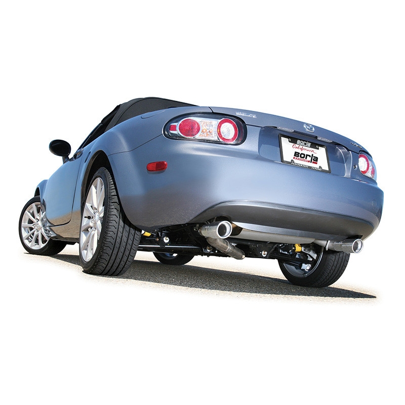 Borla | Cat-Back Exhaust S-Type - MX-5 Miata 2.0L 2006-2015 BORLA Cat-Back Exhausts