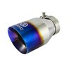 aFe Power | Takeda 304 Stainless Steel Clamp-on Exhaust Tip Blue Flame aFe POWER Exhaust Tip