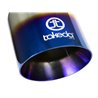 aFe Power | Takeda 304 Stainless Steel Clamp-on Exhaust Tip Blue Flame aFe POWER Exhaust Tip