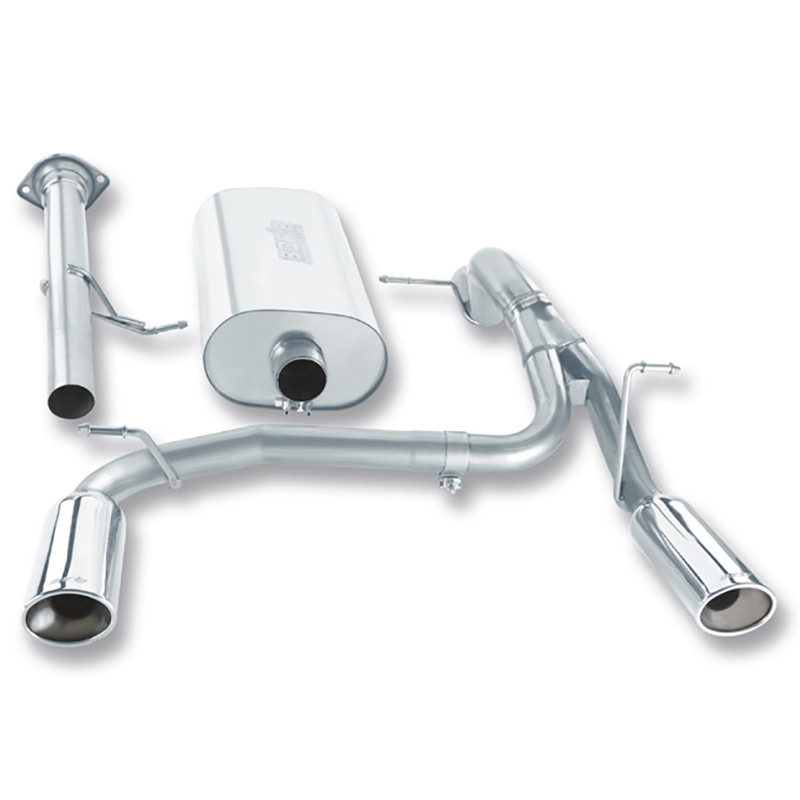 Borla | Cat-Back Exhaust - HUMMER H2 6.0L / 6.2L 2007-2008 BORLA Cat-Back Exhausts