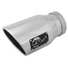 aFe Power | MACH Force-Xp 304 Stainless Steel Clamp-on Exhaust Tip Polished Left Side Exit aFe POWER Exhaust Tip