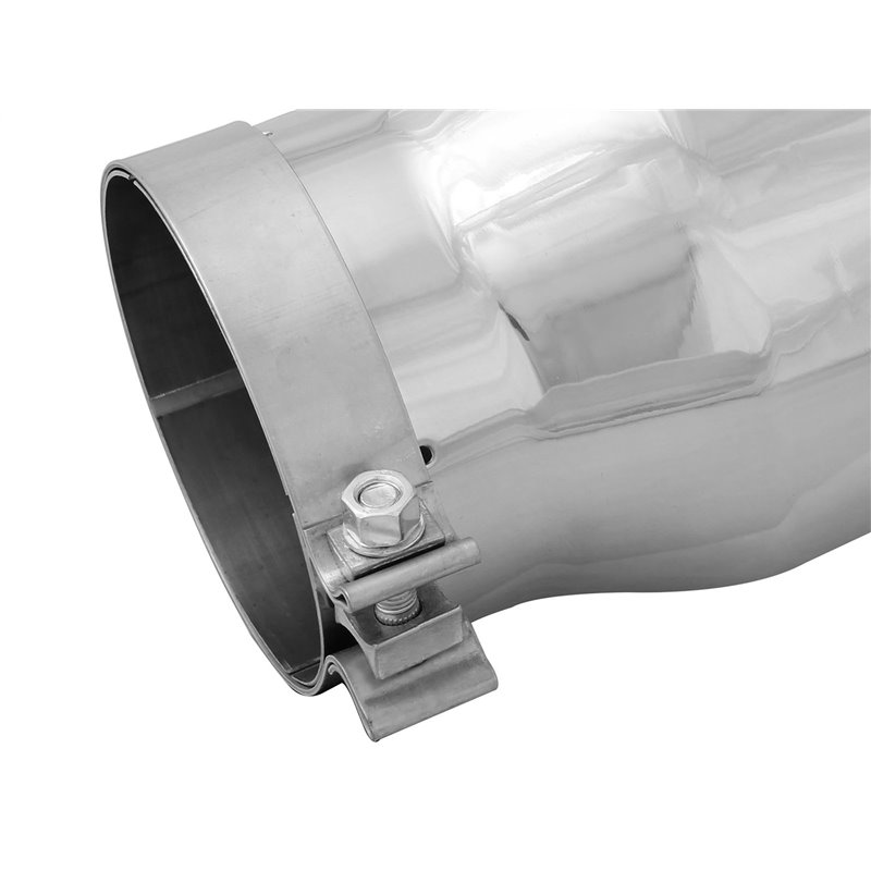 aFe Power | MACH Force-Xp 304 Stainless Steel Clamp-on Exhaust Tip Polished Left Side Exit aFe POWER Exhaust Tip