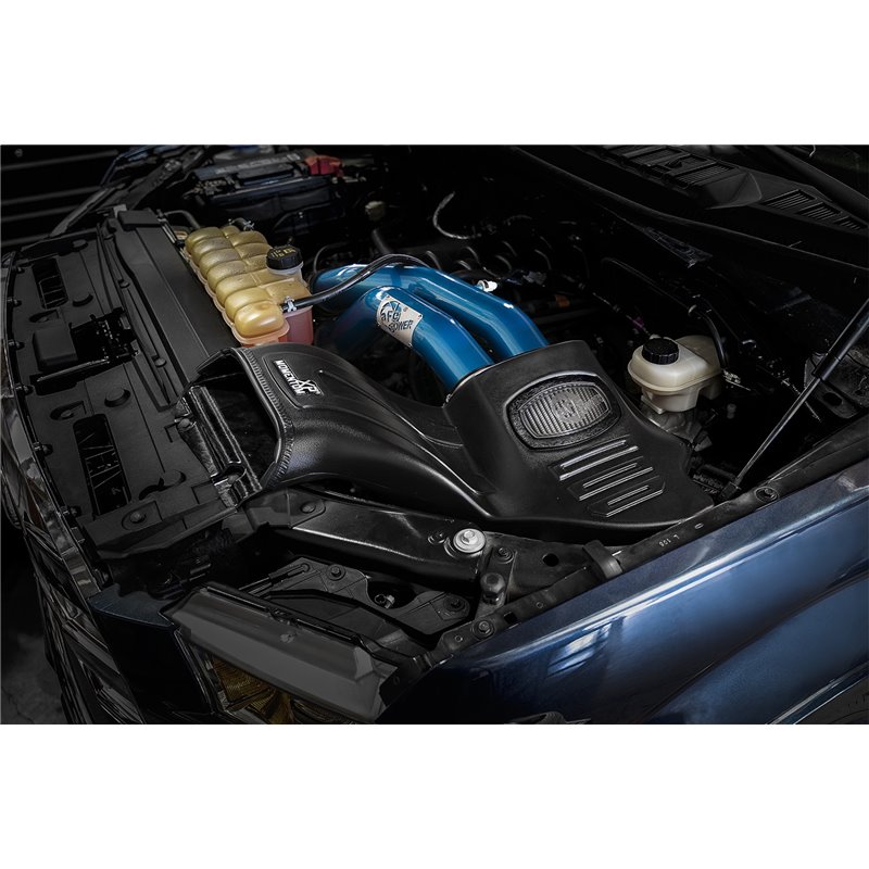 aFe Power | Momentum XP Cold Air Intake System w/Pro DRY S Media Blue - F-150 5.0L 2015-2022 aFe POWER Air Intake