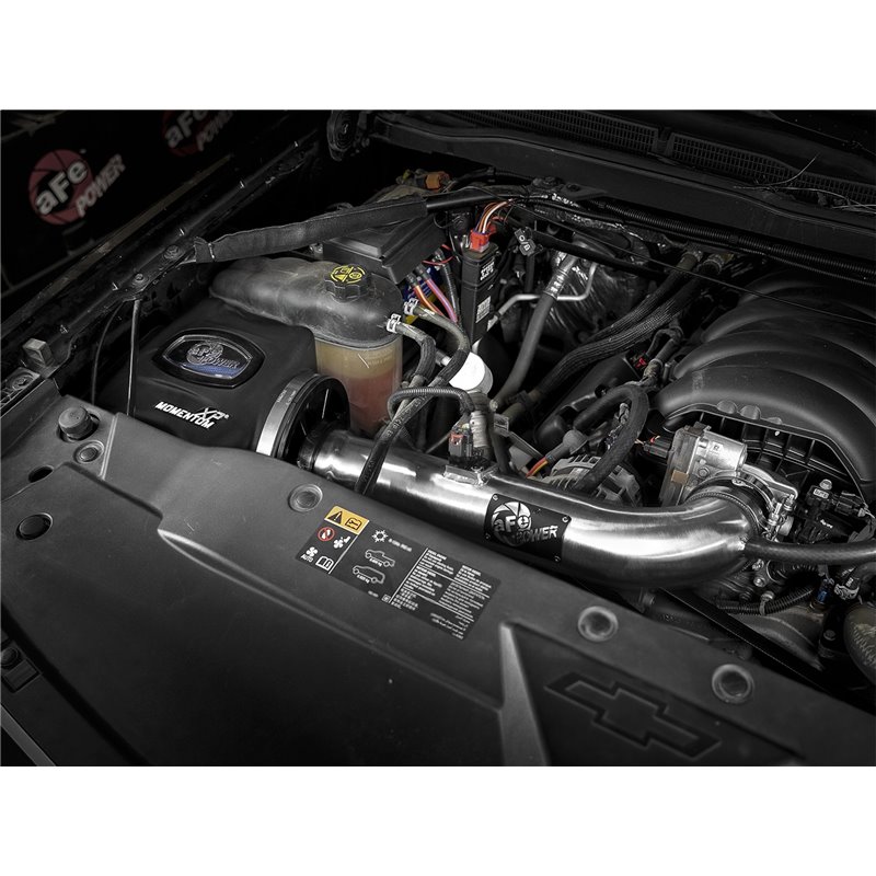 aFe POWER | Momentum XP Cold Air Intake w/Pro 5R Brushed - Cadillac / Chevrolet / GMC 6.2L / 5.3L 2014-2020