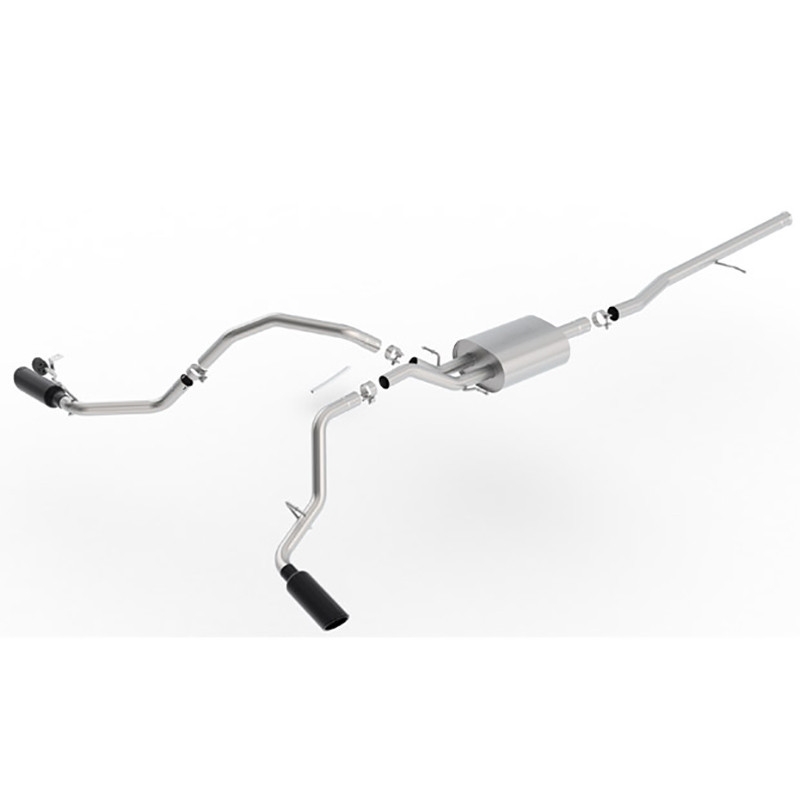 Borla | Cat-Back Exhaust S-Type - Silverado / Sierra 1500 5.3L 2014-2019 BORLA Cat-Back Exhausts