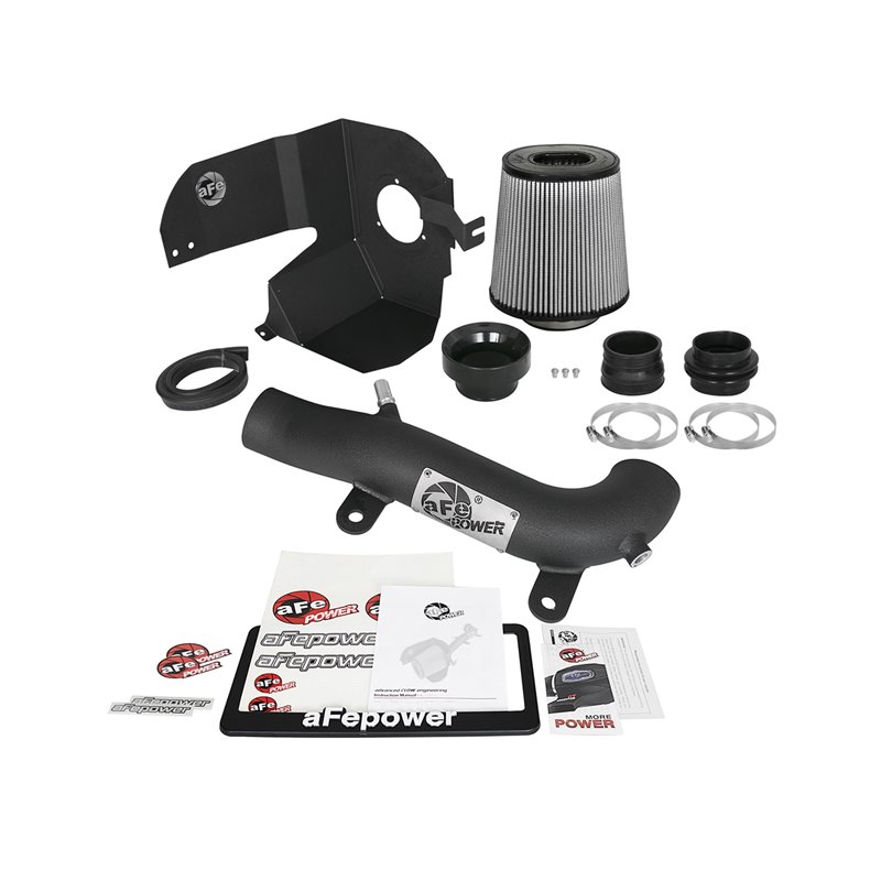 aFe Power | Magnum FORCE Stage-2XP Cold Air Intake System w/Pro DRY S Media Black - Gladiator / Wrangler (JL) 3.6L / 2.0T 201...