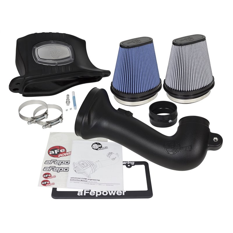 aFe POWER | Momentum Cold Air Intake w/Pro 5R/Pro DRY S Filters - Corvette 6.2L 2015-2019
