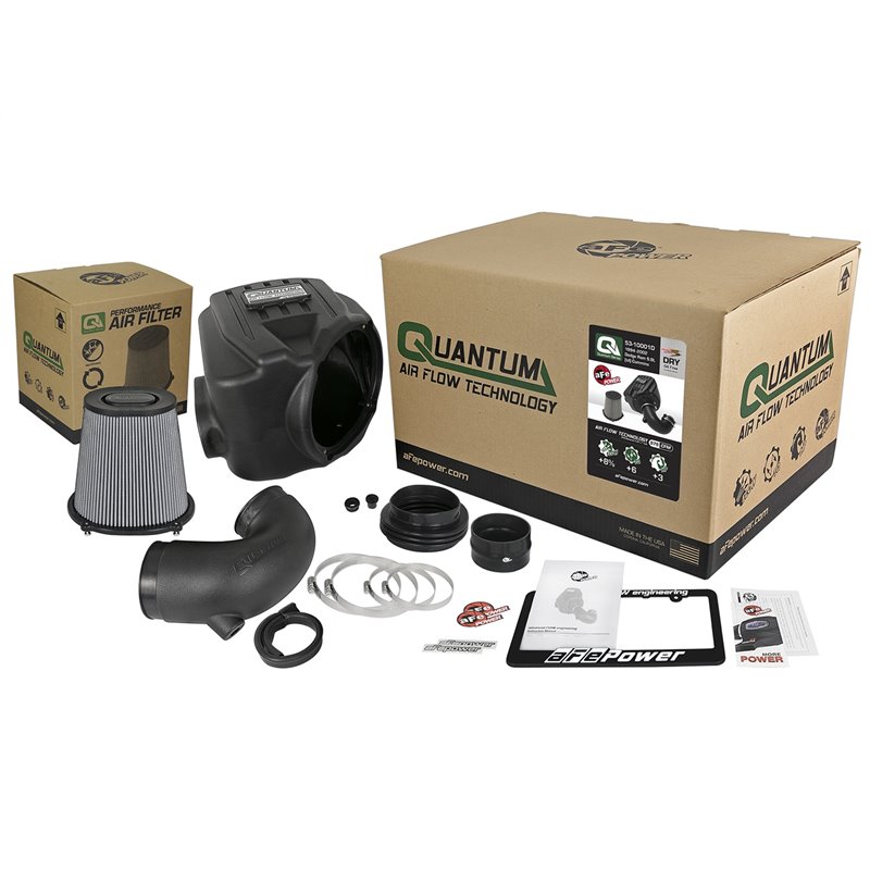 aFe POWER | QUANTUM Cold Air Intake w/Pro DRY S - Ram 2500 / 3500 5.9L 1994-2002