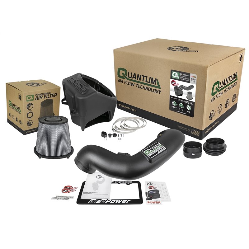aFe POWER | QUANTUM Cold Air Intake w/Pro DRY S - F-250 / F-350 6.7L 2017-2018