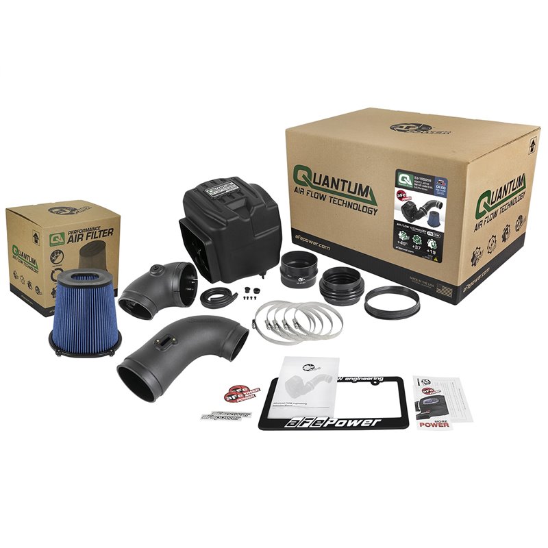 aFe POWER | QUANTUM Cold Air Intake w/Pro 5R - Silverado 2500 HD / Silverado 3500 HD / Sierra 2500 HD / Sierra 3500 HD 6.6L 2007