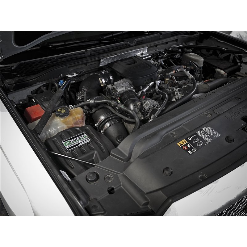 aFe POWER | QUANTUM Cold Air Intake w/Pro 5R - Silverado 2500 HD / Silverado 3500 HD / Sierra 2500 HD / Sierra 3500 HD 6.6L 2011