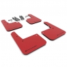 RallyArmor | Red UR Mud Flap Black Logo - Kona 2018-2023 RallyArmor Mud Flaps