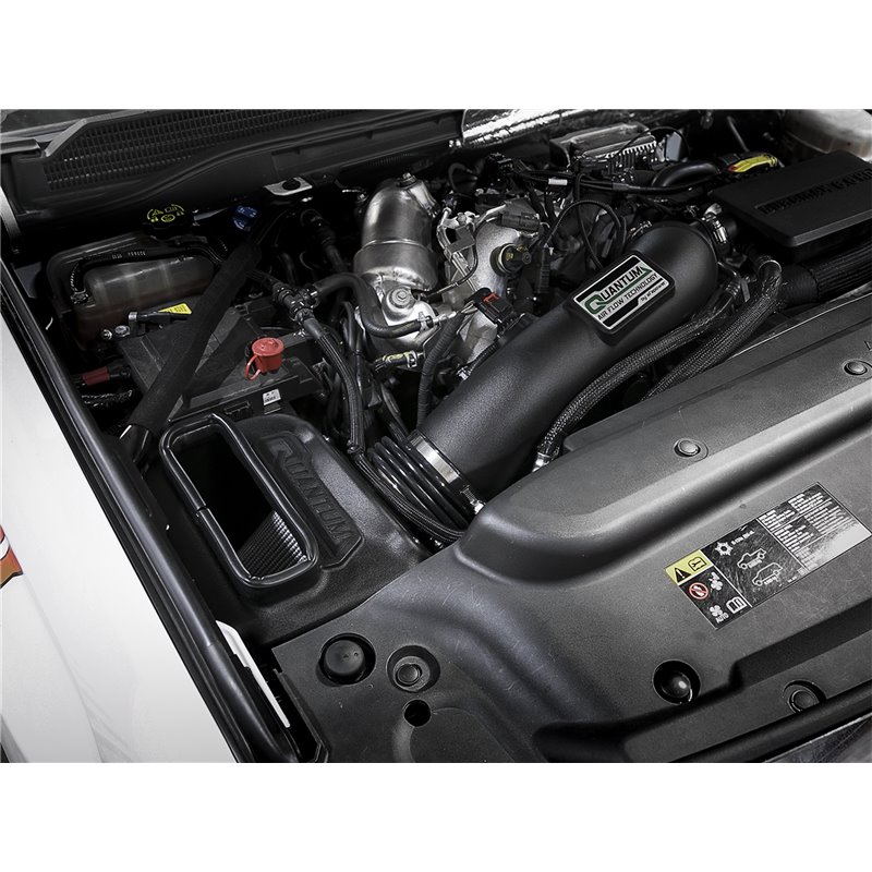 aFe POWER | QUANTUM Cold Air Intake w/Pro DRY S - Silverado 2500 HD / Silverado 3500 HD / Sierra 2500 HD / Sierra 3500 HD 6.6L 2