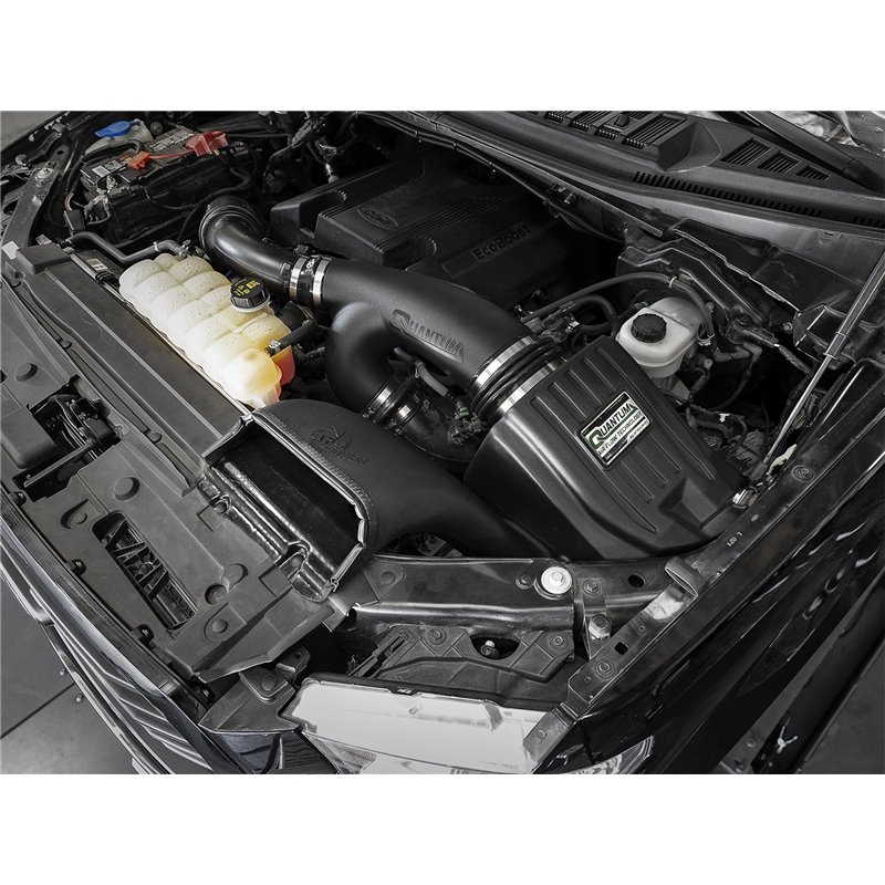 aFe POWER | QUANTUM Cold Air Intake w/Pro DRY S - Expedition / F-150 / Navigator 3.5T / 2.7T 2015-2021