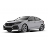 RallyArmor | Black UR Mud Flap Logo Gris Foncé - Civic Hatch EX / EX-L / LX 2017-2021 RallyArmor Mud Flaps