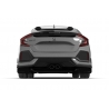 RallyArmor | Black UR Mud Flap Logo Gris Foncé - Civic Hatch EX / EX-L / LX 2017-2021 RallyArmor Mud Flaps