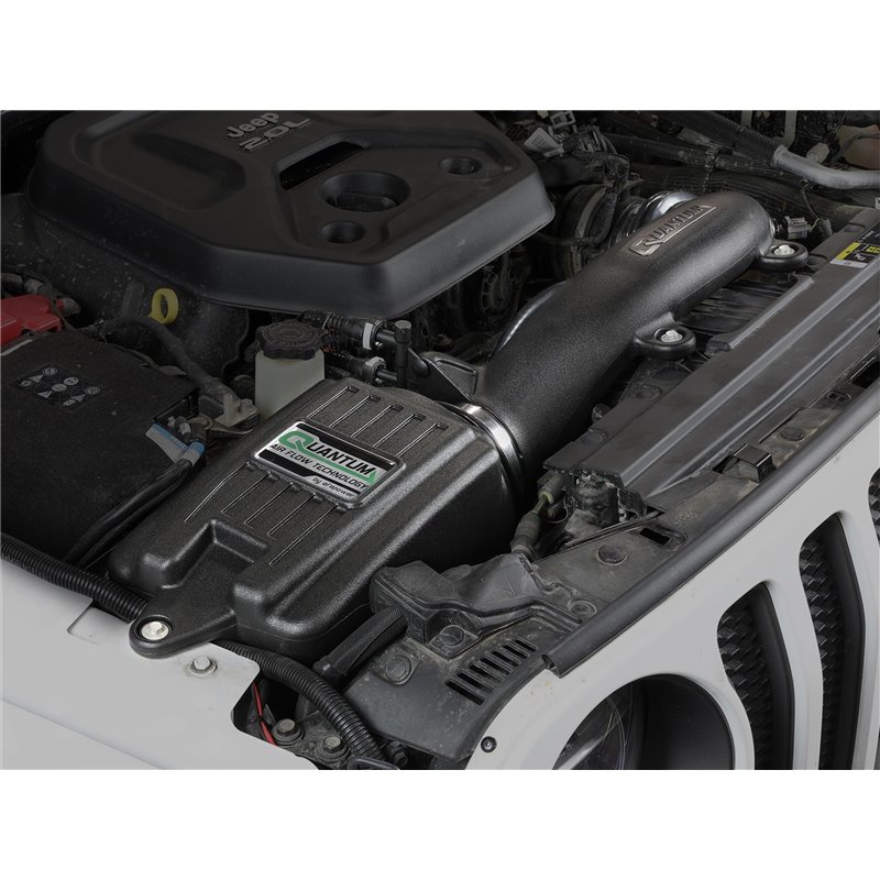 aFe POWER | QUANTUM Cold Air Intake w/Pro 5R - Wrangler (JL) 2.0T 2018-2020