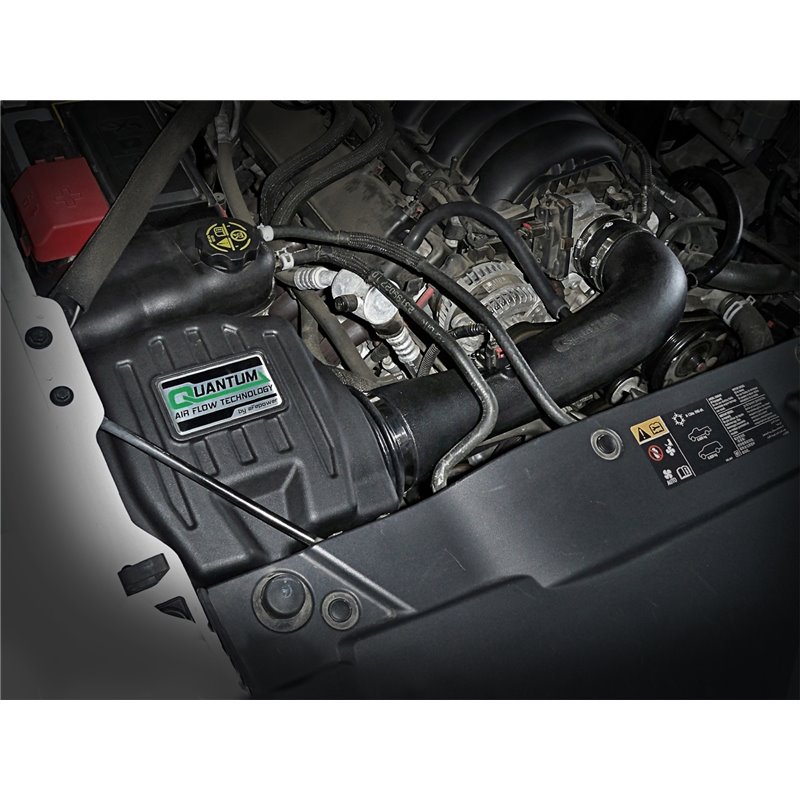 aFe POWER | QUANTUM Cold Air Intake w/Pro DRY S - Silverado 1500 / Silverado 1500 LD / Sierra 1500 / Sierra 1500 Limited 5.3L / 