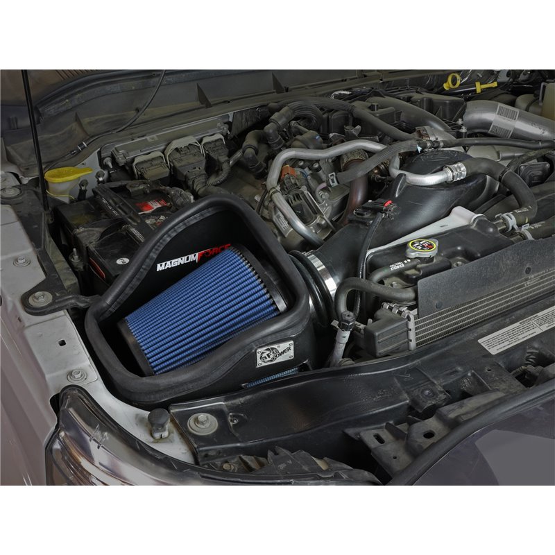 aFe POWER | Magnum FORCE Stage-2 Cold Air Intake w/Pro 5R - F-250 / F-350 6.7L 2011-2016